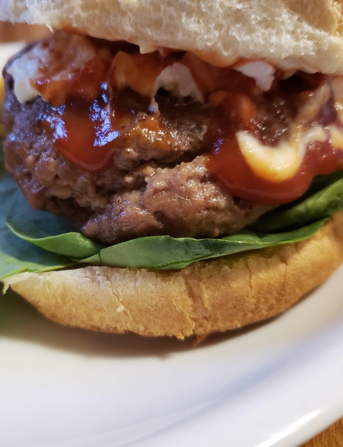 The Most Delicious Homemade Burger