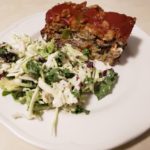 Healthy Gluten Free Stuffed Meatloaf #fitandfrugalmommy #healthydinner #cleaneating #glutenfree #recipe