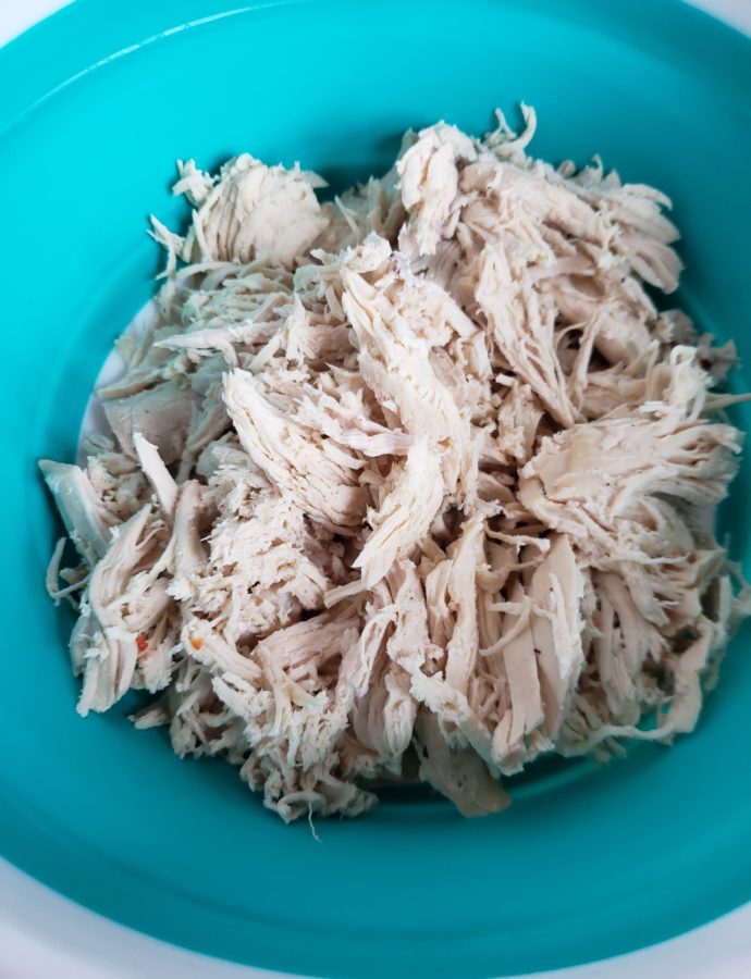 How to Boil and Shred Chicken Breasts