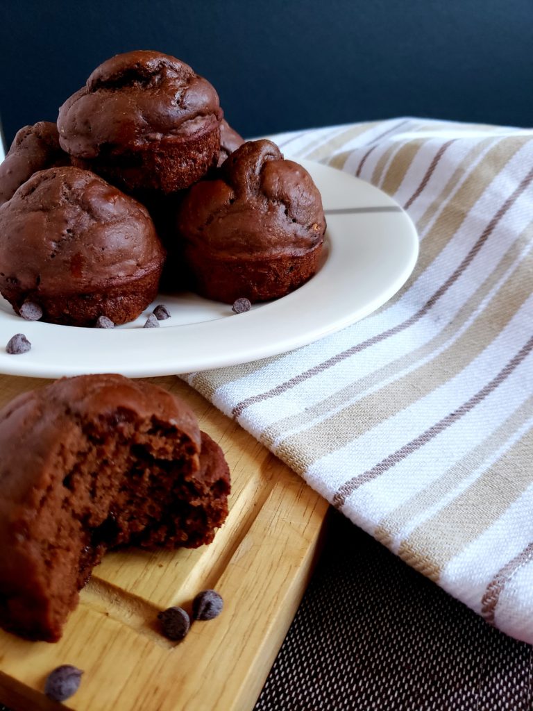 The 99 Calorie Double Chocolate Greek Yogurt Muffin Fit and Frugal Mommy
