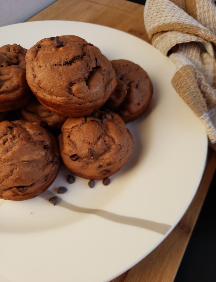 Double Chocolate Protein Muffin