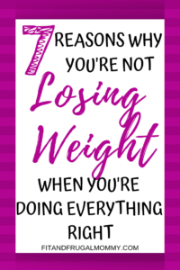 7 reasons you're not losing weight when you're doing everything right. Weight loss plateau tips. How to break a weight loss plateau.