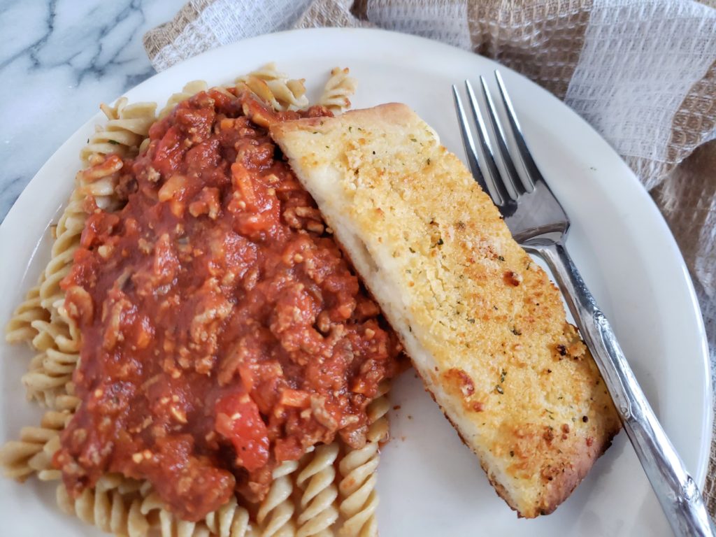 Two ingredient dough garlic bread, a healthy copycat recipe of little Caesar's crazy bread. A low calorie recipe to pair with your low carb meals.