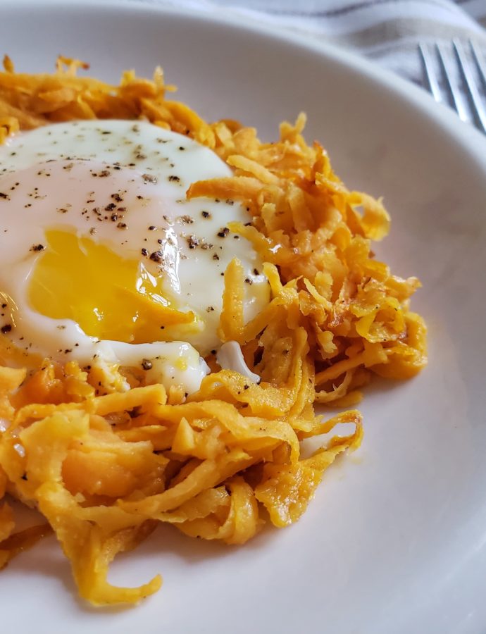 Sweet Potato Nests